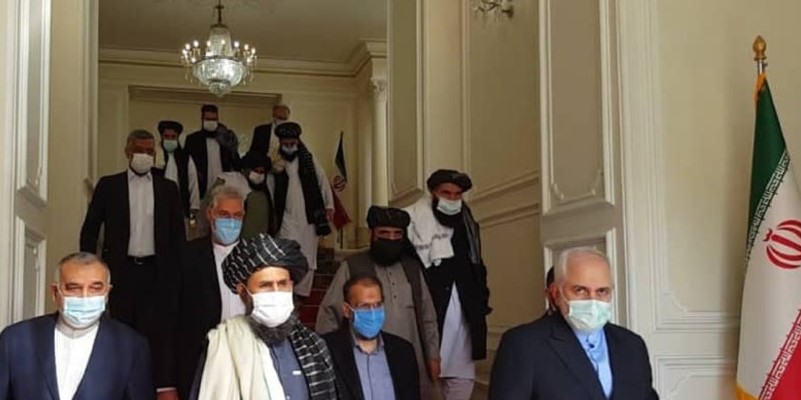 طالبان کے وفد کا دورہ ایران،وزیر خارجہ جواد ظریف سے ملاقات