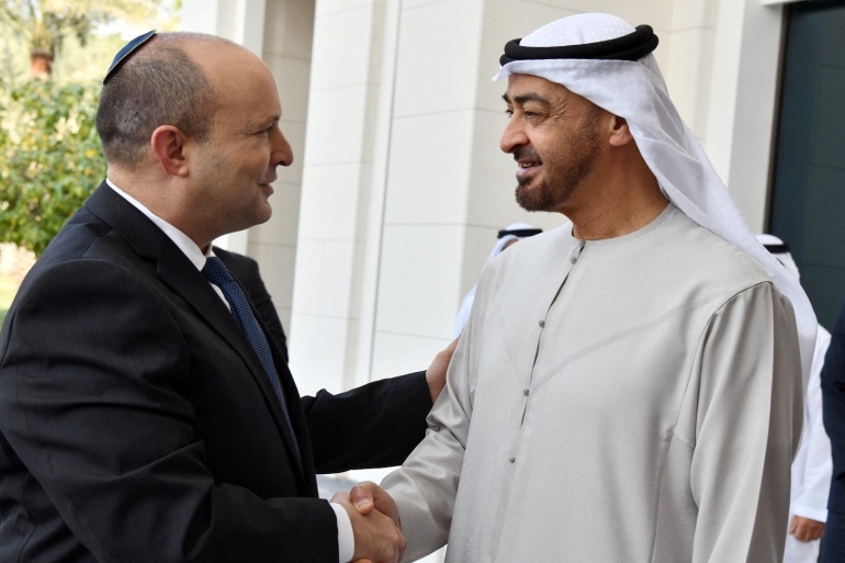 اسرائیلی وزیراعظم نفتالی بینیٹ کا متحدہ عرب امارات کا پہلا دورہ