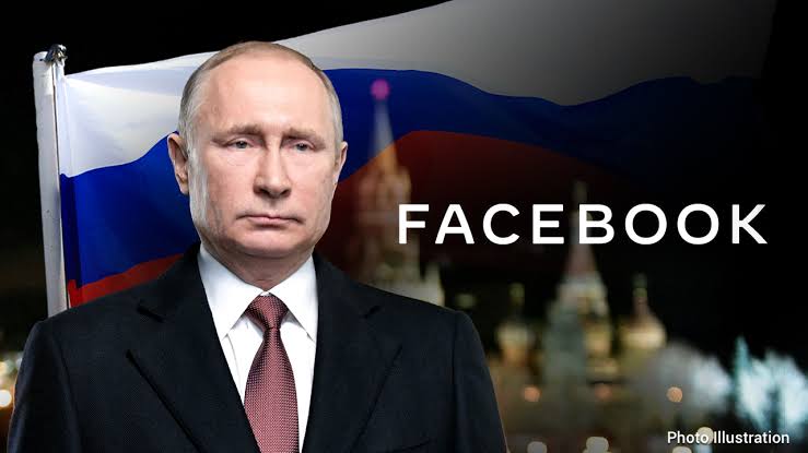 فیس بک کی روسی سرکاری میڈیا کے اشتہارات پر پابندی